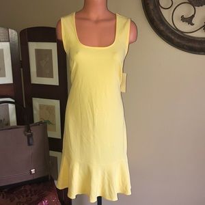 Boston Proper Dresses - New Boston Proper travel flutter yellow dress Boston Proper Dresses - New Boston Proper travel flutter yellow dress